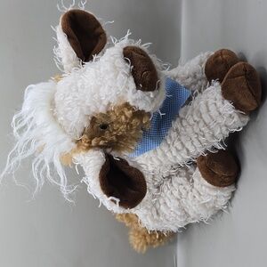 Bunnies by the Bay 2022 Moo Moo Stuffed Animal Toy White Brown Huggable Cozy Cow